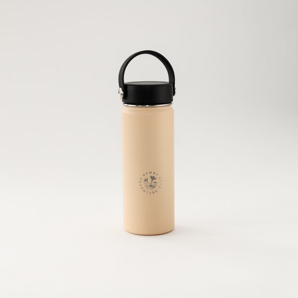 530ml Oat Cream Dawny Adventure Club Drink Bottle with screw lid and swing handle