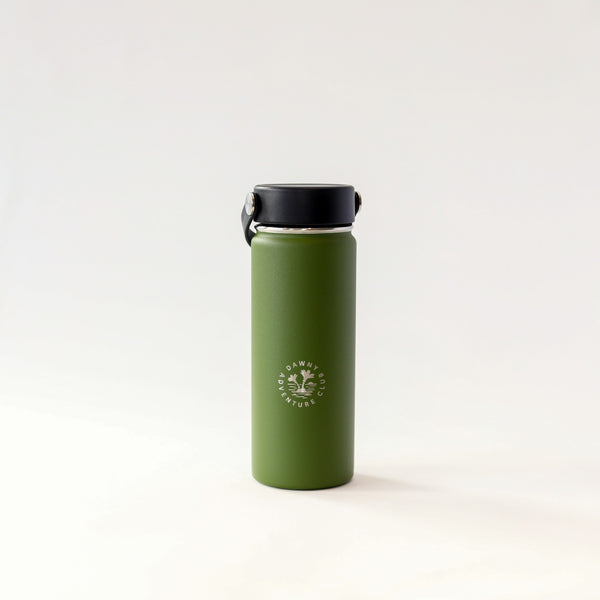 530ml Moss Green Dawny Adventure Club Drink Bottle with screw lid and swing handle